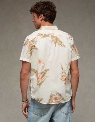 AE Slim Fit Poplin Button-Up Shirt