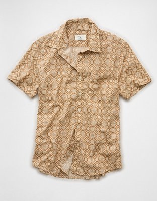 AE Slim Fit Poplin Button-Up Shirt