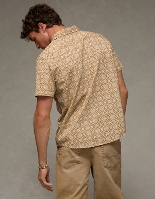 AE Slim Fit Poplin Button-Up Shirt