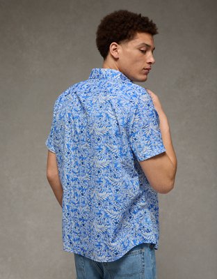 AE Slim Fit Poplin Button-Up Shirt