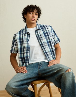 short sleeve dress up shirts Amazon.com: Lion Nardo Stretch Dress Shirts for Men Short Sleeve Slim Fit  Casual Button Down Shirts Muscle Fit Men's Dress Shirts : Clothing, Shoes &  Jewelry