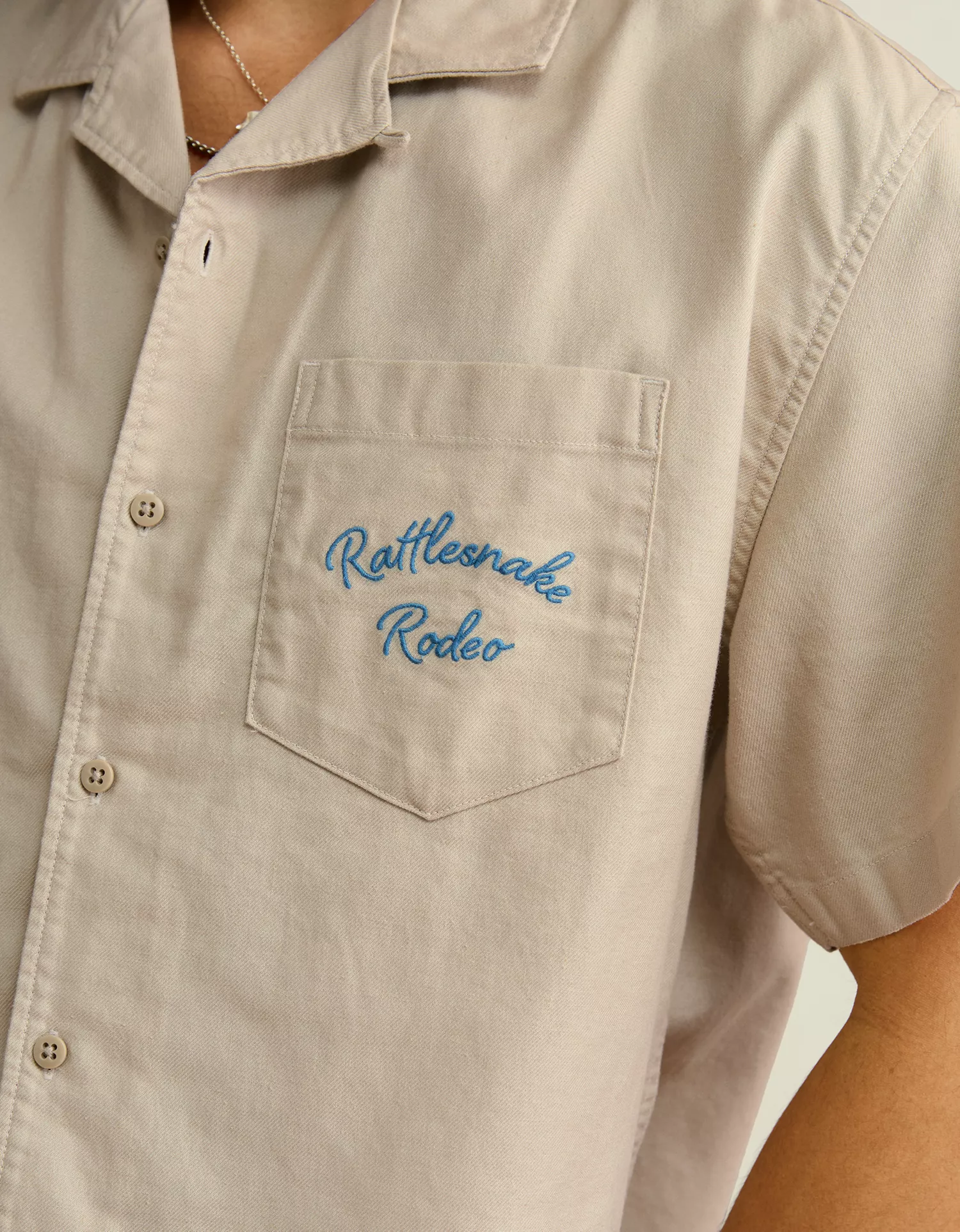 AE Relaxed Fit Camp Collar Button-Up Shirt - thumbnail 7