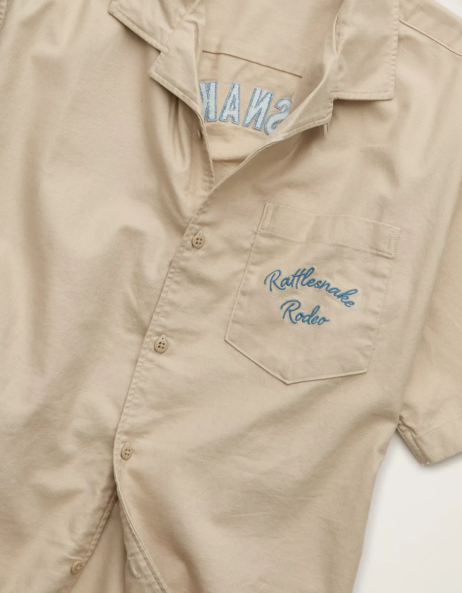 AE Relaxed Fit Camp Collar Button-Up Shirt - thumbnail 8