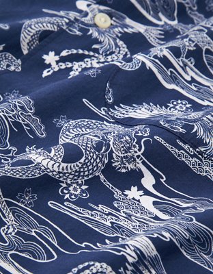 AE X NAITO Short Sleeve Button-Up Shirt