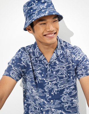 AE X NAITO Short Sleeve Button-Up Shirt