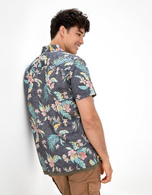 AE Tropical Button-Up Resort Shirt
