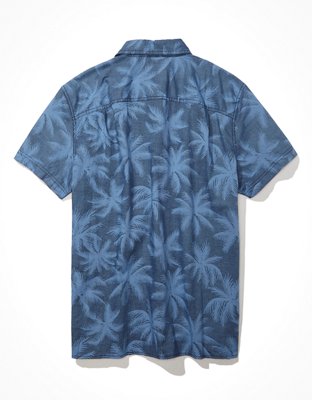 AE Tropical Button-Up Resort Shirt