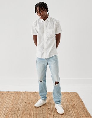 AE Micro Dot Button-Up Resort Shirt