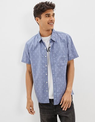 Men's Button-Up Shirts & Flannels | American Eagle