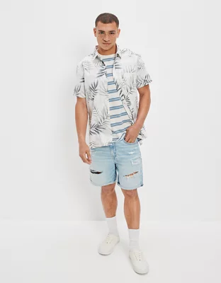 AE Tropical Button-Up Resort Shirt