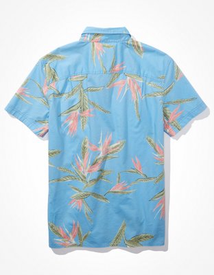 AE Tropical Button-Up Resort Shirt