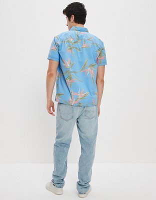 AE Tropical Button-Up Resort Shirt