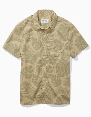 AE Tropical Button-Up Resort Shirt