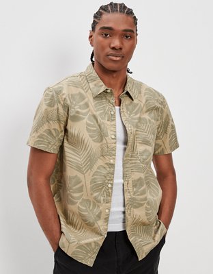 AE Tropical Button-Up Resort Shirt