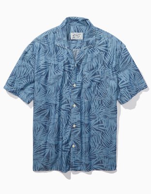 AE Tropical Button-Up Poolside Shirt