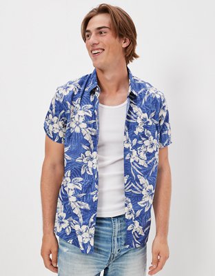 AE Tropical Button-Up Resort Shirt