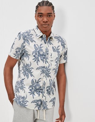 AE Tropical Button-Up Resort Shirt