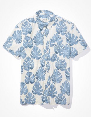 AE Tropical Button-Up Resort Shirt