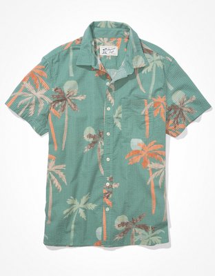 AE Tropical Button-Up Resort Shirt