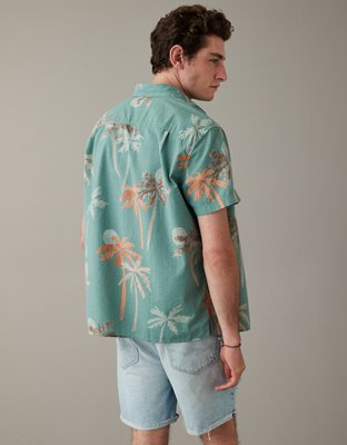 AE Tropical Button-Up Resort Shirt