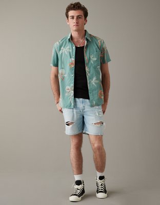 AE Tropical Button-Up Resort Shirt