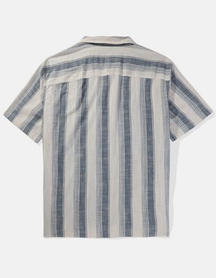 AE Striped Button-Up Poolside Shirt