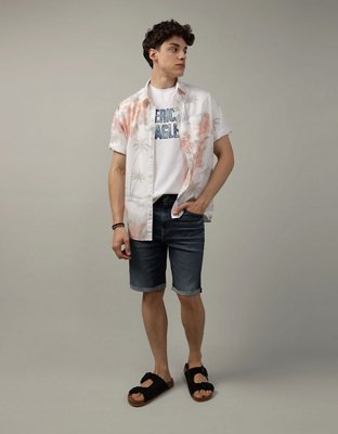 AE Poolside Button-Up Shirt | American Eagle