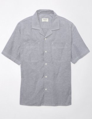 AE Tropical Button-Up Resort Shirt