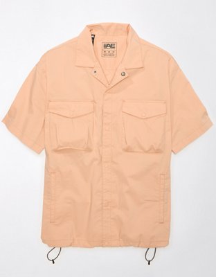 AE 247 Stretch Short Sleeve Button-Up Shirt