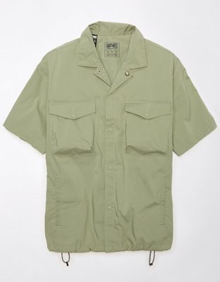 AE 24/7 Stretch Short Sleeve Button-Up Shirt