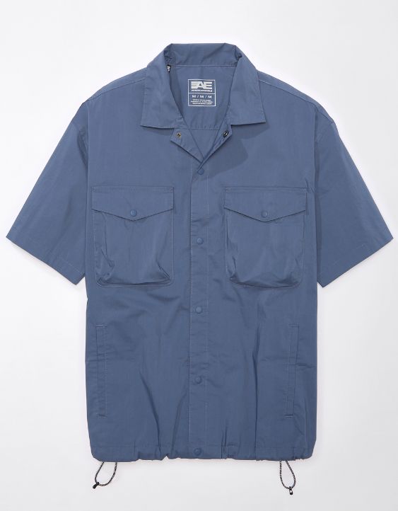 AE 24/7 Stretch Short Sleeve Button-Up Shirt