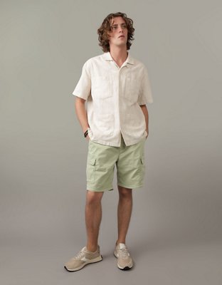 AE Camisa Extragrande con Botones y Bolsillo