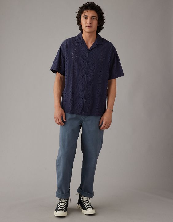 AE Button-Up Poolside Shirt