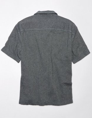 AE Poolside Printed Button-Up Shirt