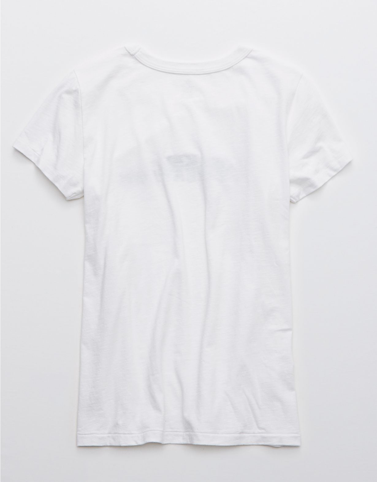 Aerie Camiseta de algodón cuello redondo