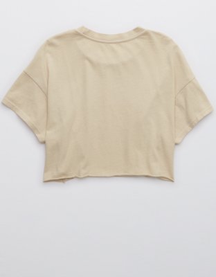 OFFLINE Raw Cut Cropped T-Shirt