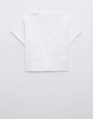 OFFLINE By Aerie Sidewalk Seamless Cropped T-Shirt