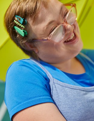 OFFLINE By Aerie Sidewalk Seamless Cropped T-Shirt