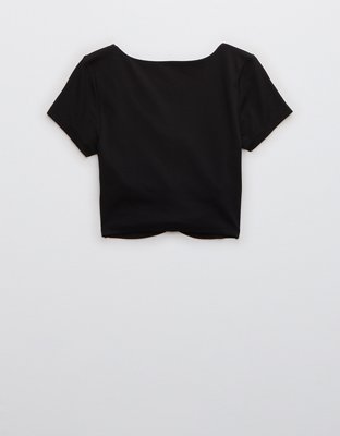 OFFLINE By Aerie Real Me Ruched T-Shirt