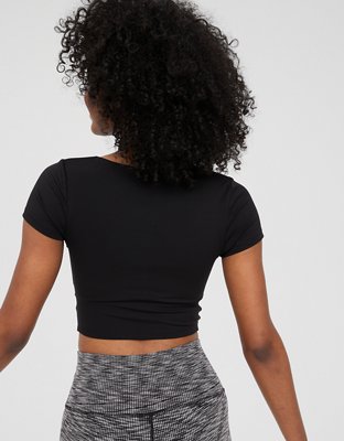 OFFLINE By Aerie Real Me Ruched T-Shirt