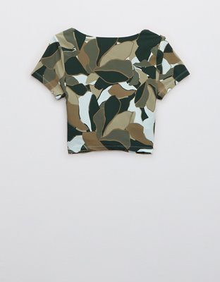 OFFLINE By Aerie Real Me Ruched T-Shirt