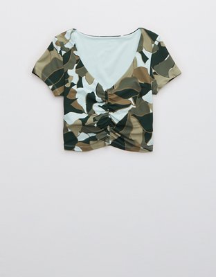 OFFLINE By Aerie Real Me Ruched T-Shirt