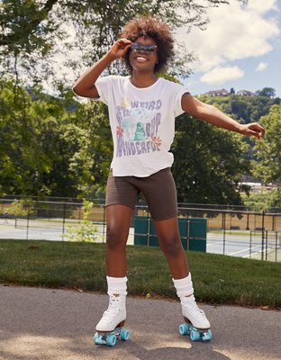Женские футболки Aerie OFFLINE By Aerie Unstoppable Oversized T-Shirt — фото 6