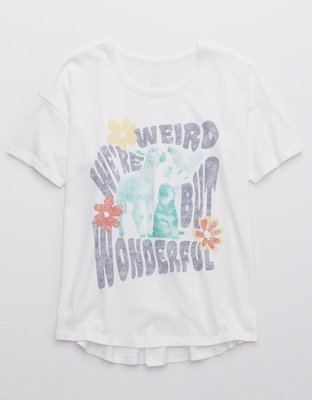 Женские футболки Aerie OFFLINE By Aerie Unstoppable Oversized T-Shirt — фото 4