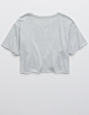 Женские футболки Aerie OFFLINE Graphic Cropped Crewneck T-Shirt — фото 4