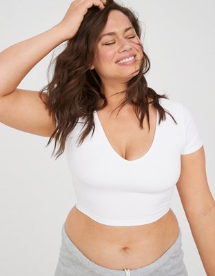 OFFLINE By Aerie Real Me V-Neck T-Shirt