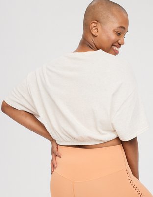OFFLINE By Aerie New Spin Crop Tee