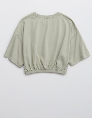 Женские футболки Aerie OFFLINE By Aerie New Spin Crop Tee — фото 4