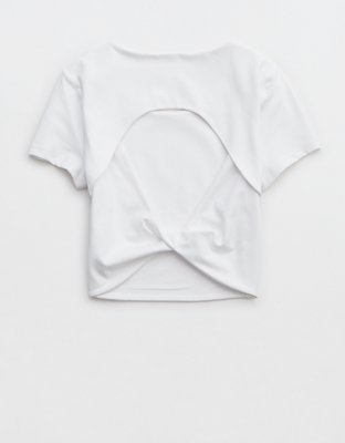 OFFLINE By Aerie Real Me XTRA Twist Back Tee