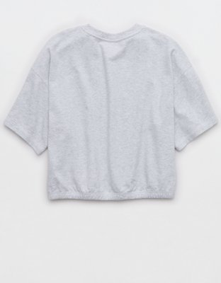 OFFLINE By Aerie Pique Henley Short Sleeve T-Shirt